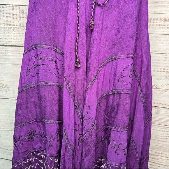 Fashion Terminal Free Size Purple Fairy Witch Whimsigoth Dress Corset Front - Picture 3 of 16